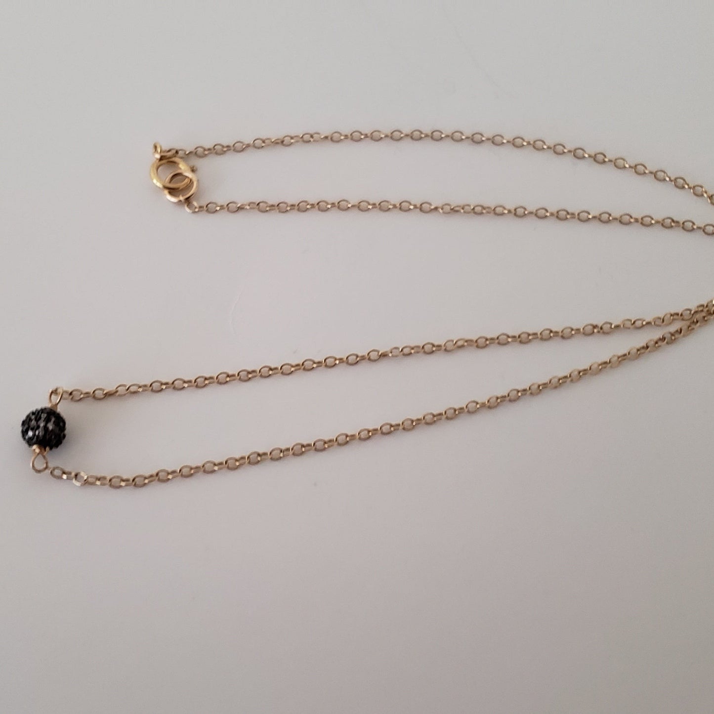 DN Dainty Chain Pavre Pendant