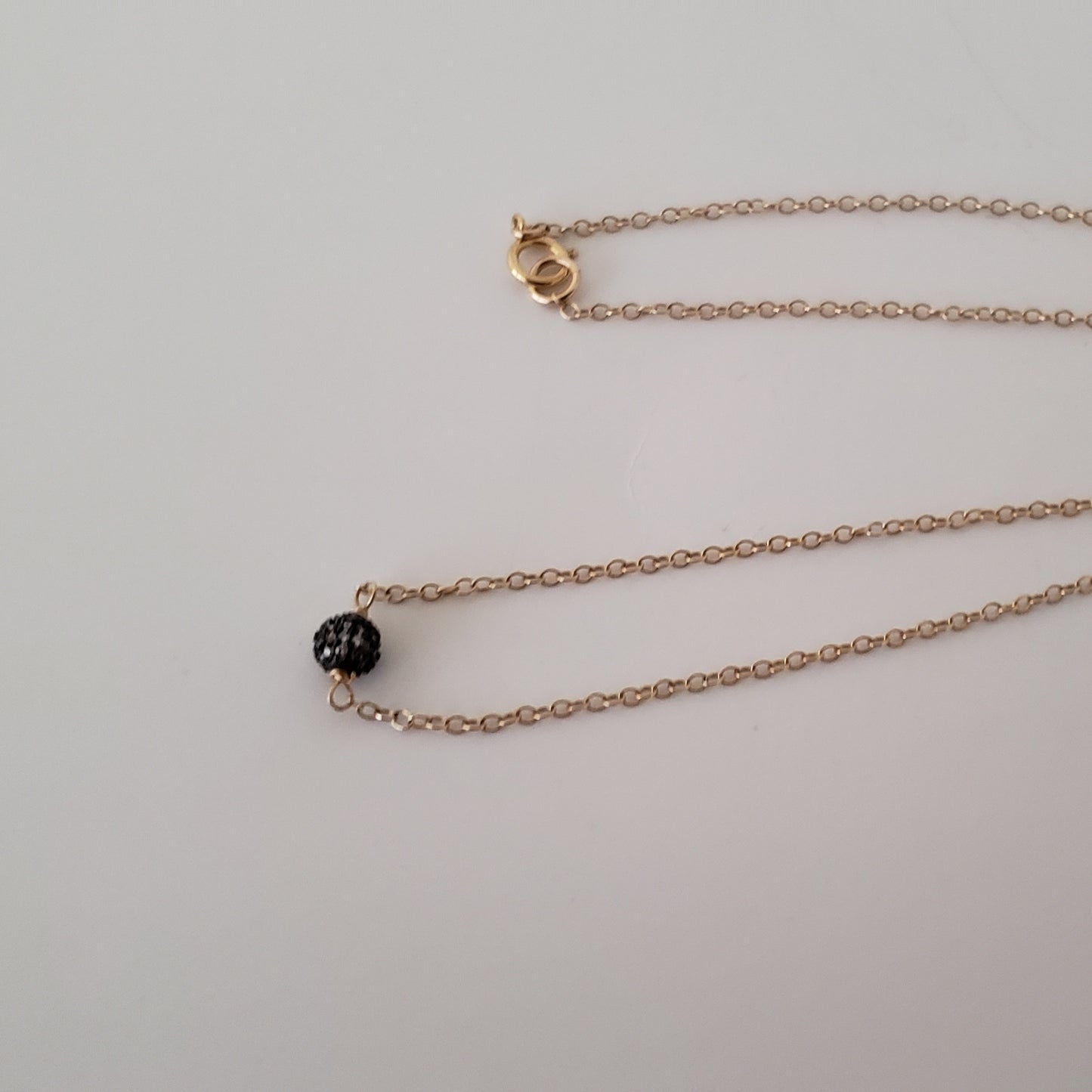DN Dainty Chain Pavre Pendant