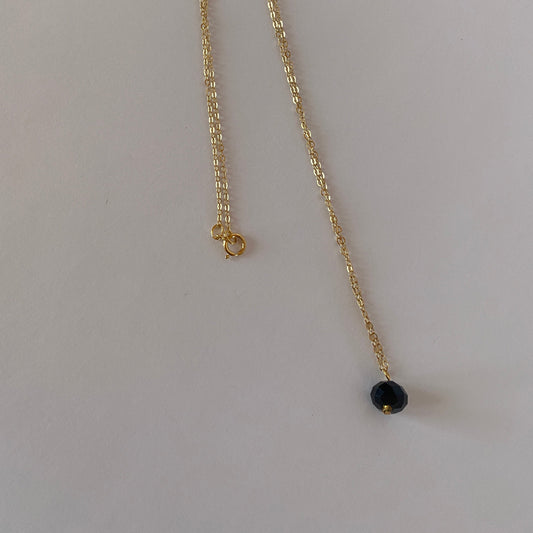 DN Dainty Chain Black Round