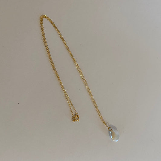 DN Dainty Chain Freshwater Pearl nugget