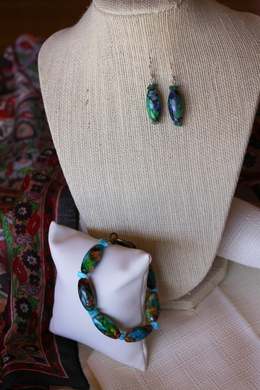 Collections/Home Page - Picasso Bracelet and Earrings