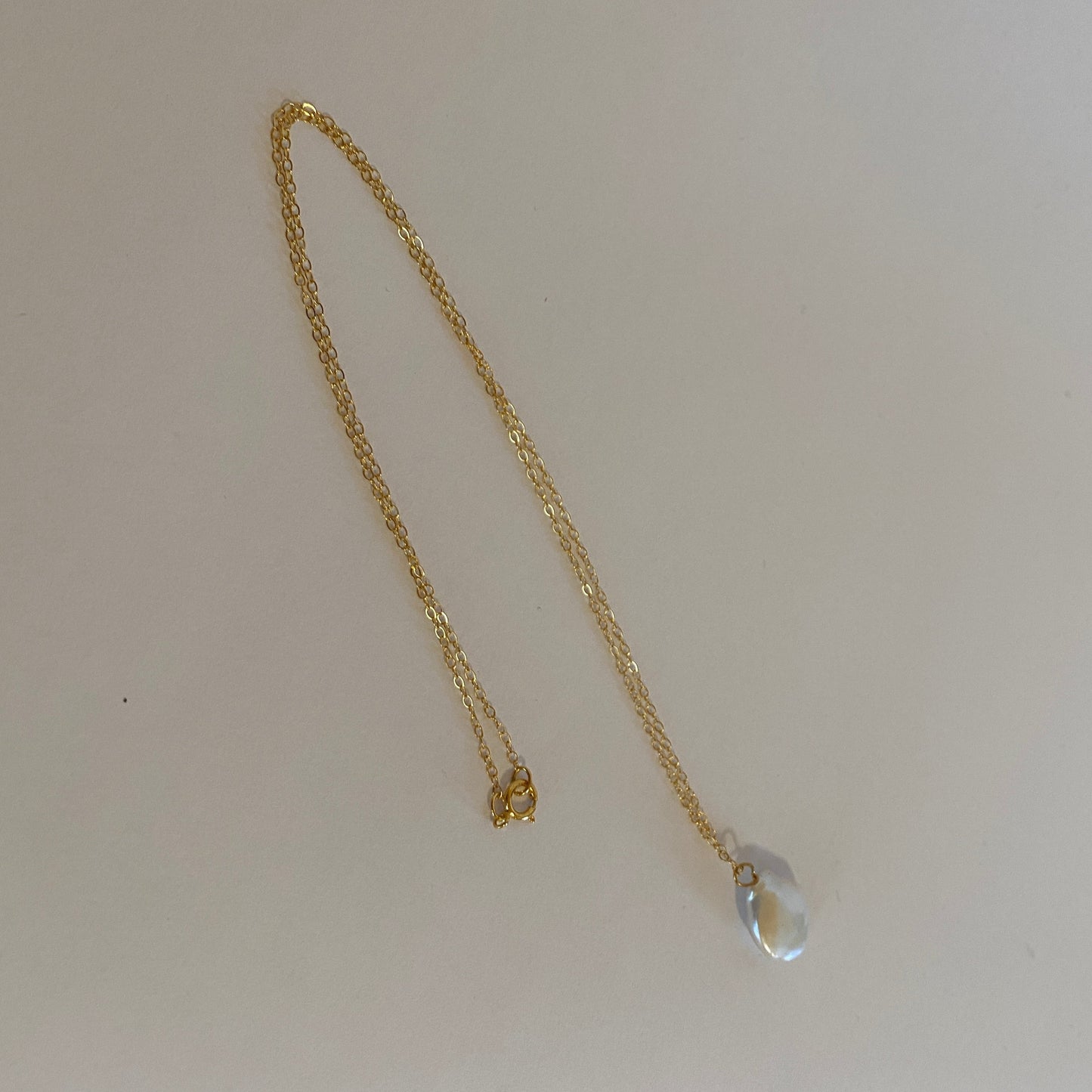 DN Dainty Chain Freshwater Pearl nugget