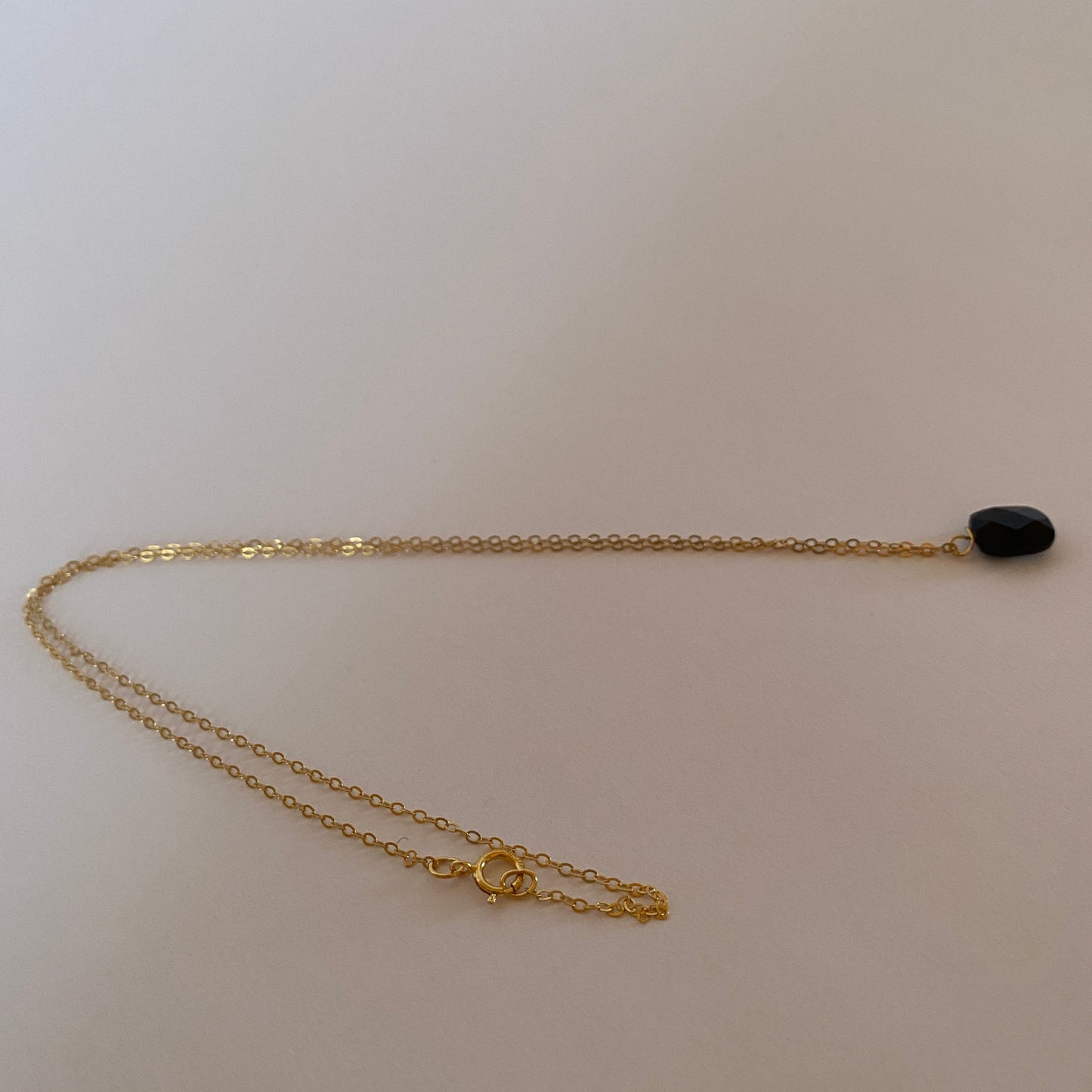 DN Dainty Chain Black Rounded Square